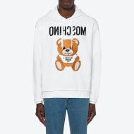 Moschino Inside Out Teddy Bear Sweatshirt White