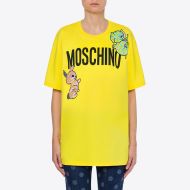 Moschino Animals Patch T-Shirt Yellow