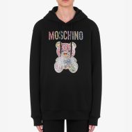 Moschino Jewelry Teddy Bear Sweatshirt Black