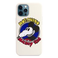 Moschino Mickey Rat iPhone Case White