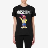 Moschino x Sesame Street Elmo T-Shirt Black