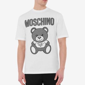 Moschino Teddy Mesh T-Shirt White