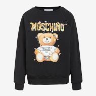 Moschino Christmas Teddy Bear Sweater Black