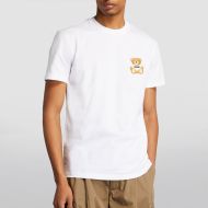 Moschino Teddy Patch Slim T-Shirt White