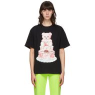 Moschino Cake Teddy Bear T-Shirt Black