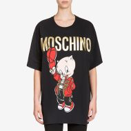 Moschino Chinese Pig Year T-Shirt Black