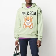 Moschino Inside Out Teddy Bear Sweatshirt Green