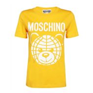 Moschino Organic Teddy Bear T-Shirt Yellow