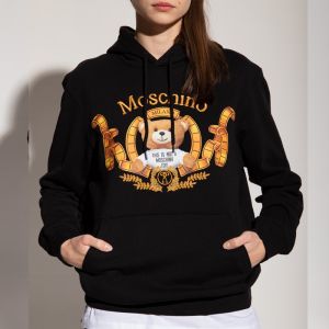 Moschino Oscar Teddy Bear Sweatshirt Black