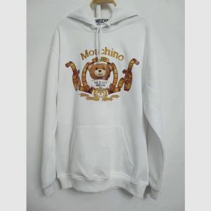 Moschino Oscar Teddy Bear Sweatshirt White