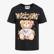 Moschino Christmas Teddy Bear T-Shirt Black