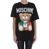 Moschino Italian Teddy Bear T-Shirt Black