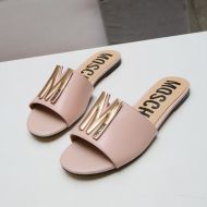 Moschino M Logo Slides Cherry