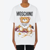 Moschino Sartorial Teddy Bear Oversize T-Shirt White