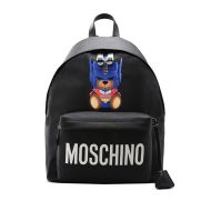 Moschino Transformer Teddy Bear Large Backpack Black